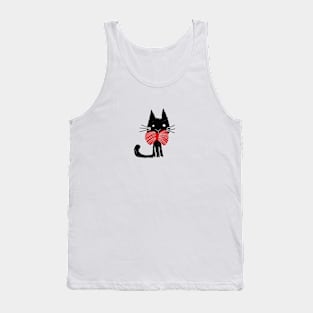 Mister Red Tie Tank Top